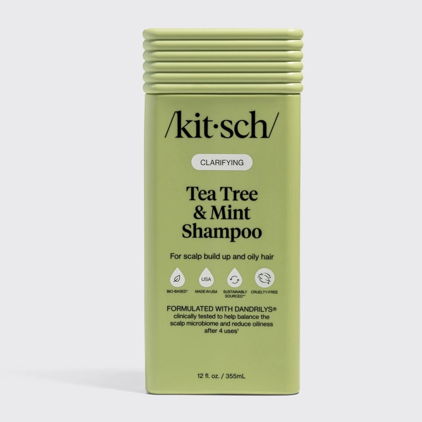 Kitsch clarifying shampoo med tea tree og mint til fedtet hår