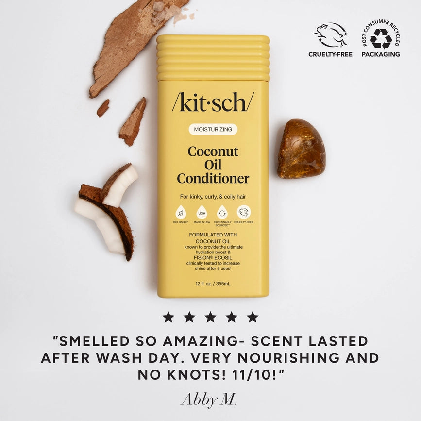 Kitsch kokosolie balsam med cruelty-free emballage
