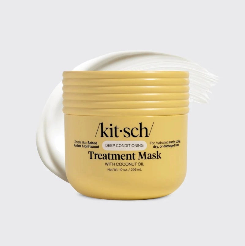 Kitsch hårkur med kokosolie, blødgør tørt hår, hårmaske, hårpleje, sundt hår