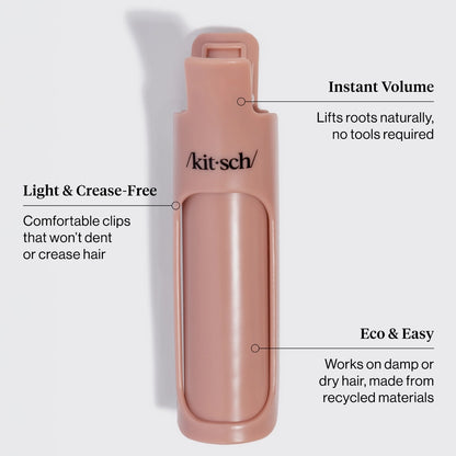 Kitsch root-lifting clips – volumen uden varme, hårklip til naturlig løft