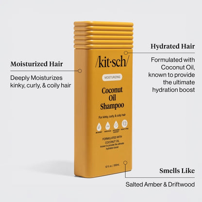 Nærende kokosolie shampoo til krøllet hår