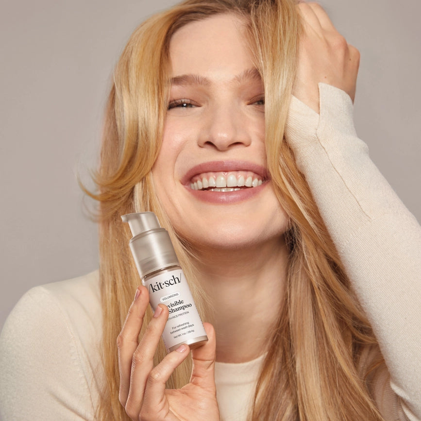 Kitsch tørshampoo med Rice Water invisible – volume &amp; styrke