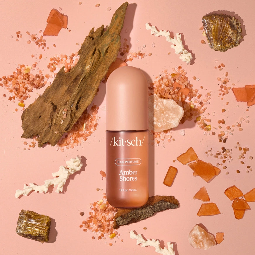 Kitsch Amber Shores hårparfume mist, tekstilspray, naturlig duft