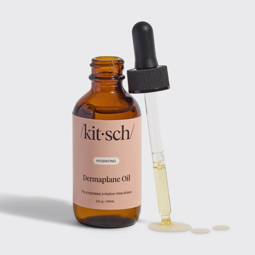 Kitsch ansigtsolie til dermaplaning – fugter &amp; beskytter huden