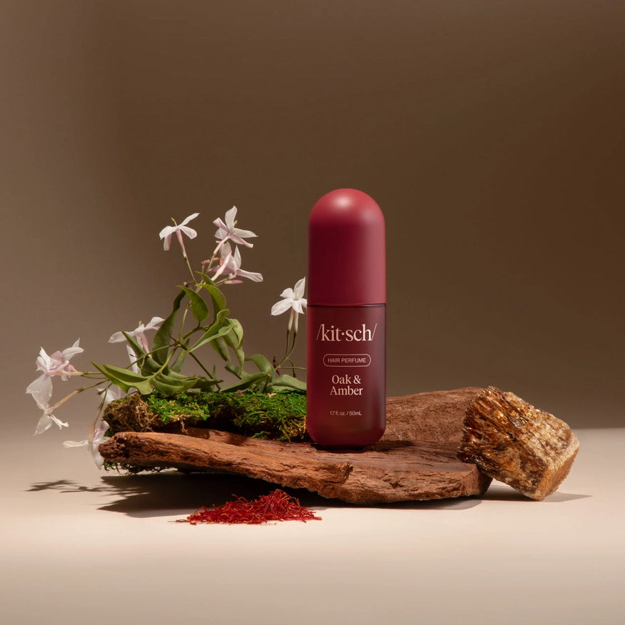 Kitsch hår parfume Oak &amp; Amber, tekstilspray, naturlig duft