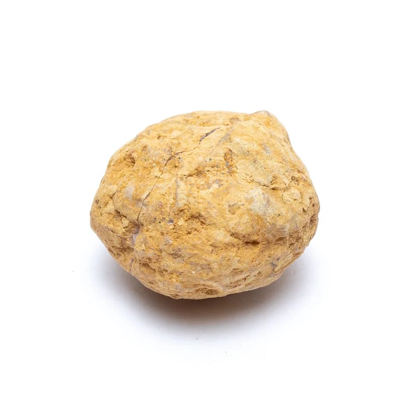 Hvid kvarts geode med krystaller, naturlig geode fra Marokko