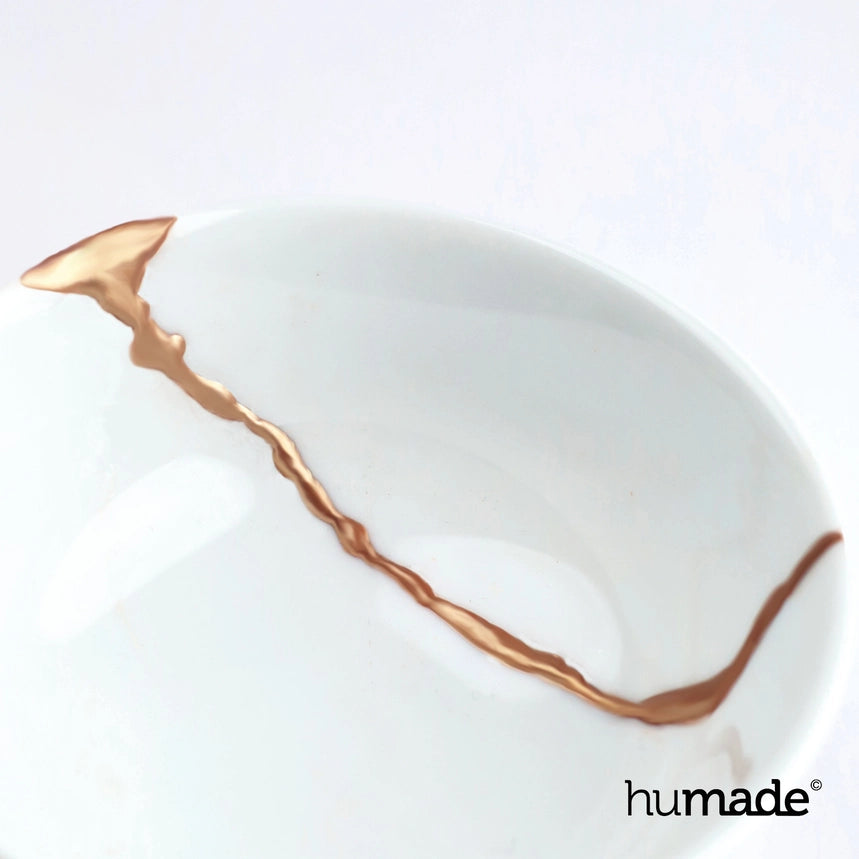 Kintsugi reparationssæt med guld &amp; bronze – reparer glas &amp; porcelæn