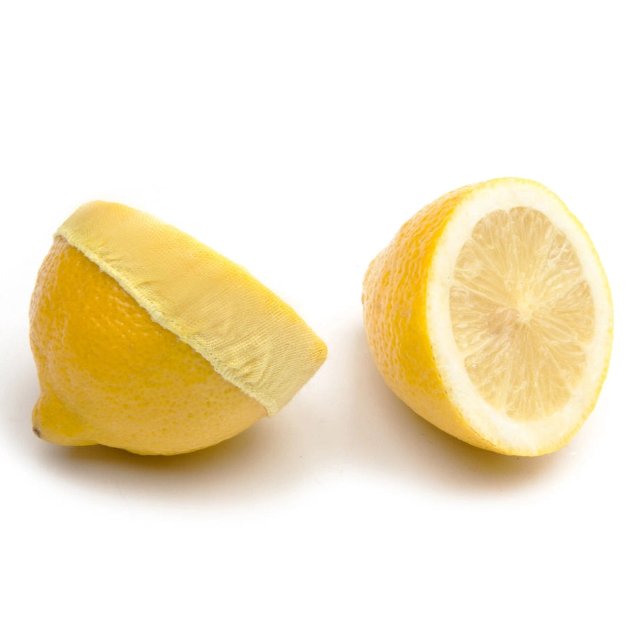 Genanvendelige citronposer til kernefri citronsaft