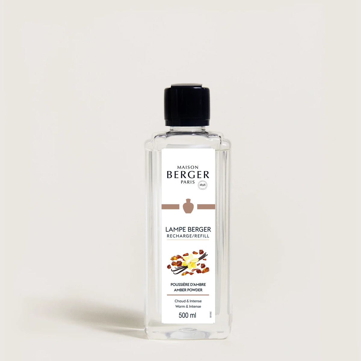 Oplev Amber Powder fra Maison Berger – en varm og sensuel duft, der forener renhed, ro og fransk elegance.