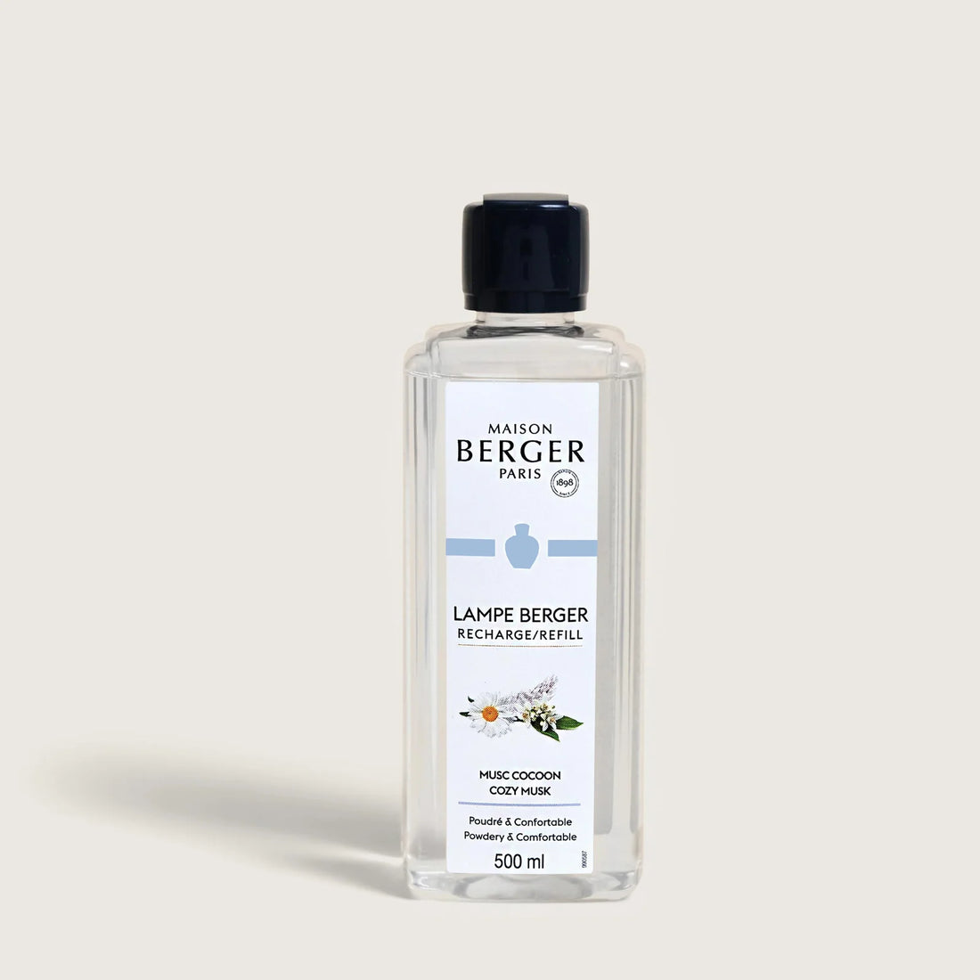Refill til duftlampe med Cosy Musk duft, 500 ml, Maison Berger