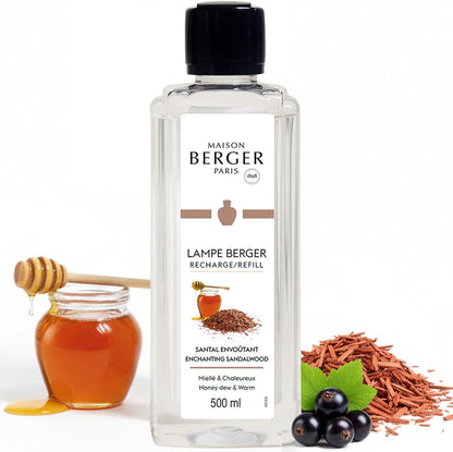 Enchanting Sandalwood er en luksuriøs duft af sandeltræ, blomster og musk, der skaber harmoni og varme i dit hjem.