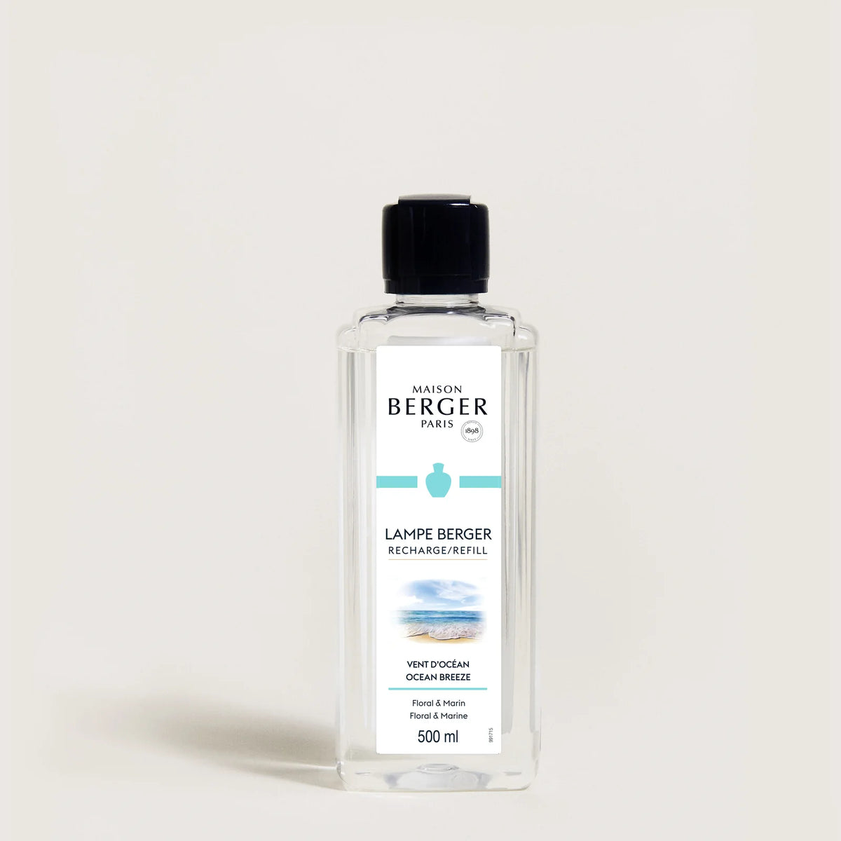 Ocean Breeze fra Maison Berger Paris er en frisk og let havduft, der fylder dit hjem med renhed, ro og følelsen af en kølig brise fra kysten.