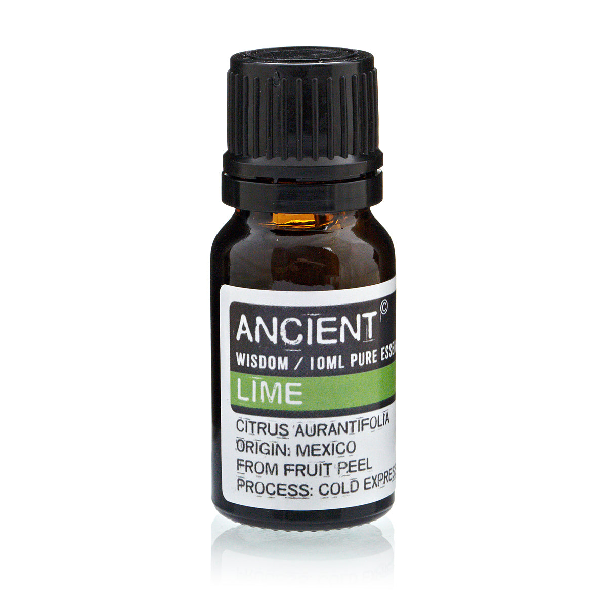 Økologisk lime æterisk olie 10 ml fra Mexico til aromaterapi og diffuser