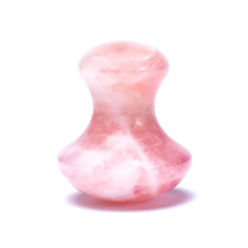 Rosenkvarts Gua Sha, ansigtsmassage