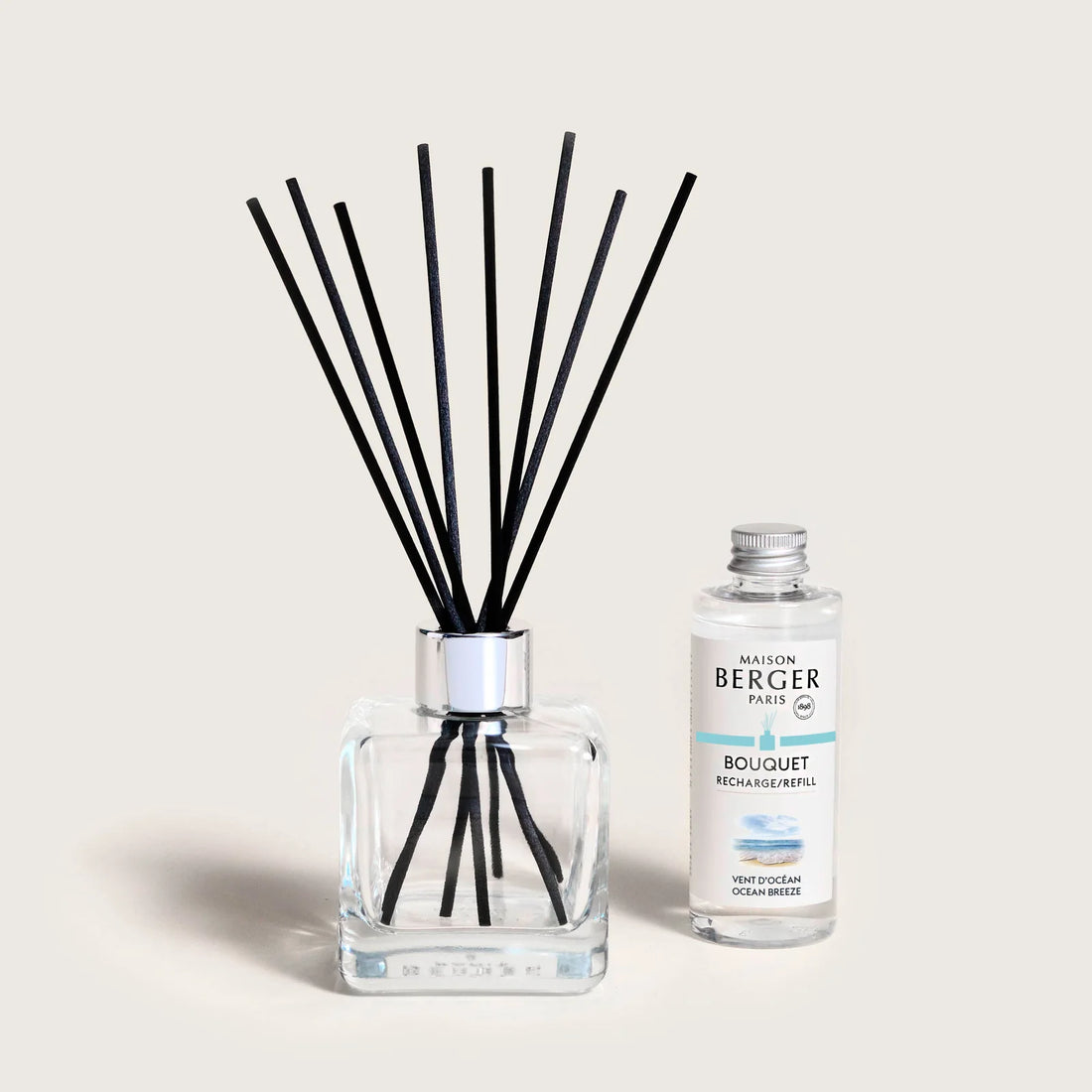 Maison Berger duftpinde med Ocean Breeze i glasflaske