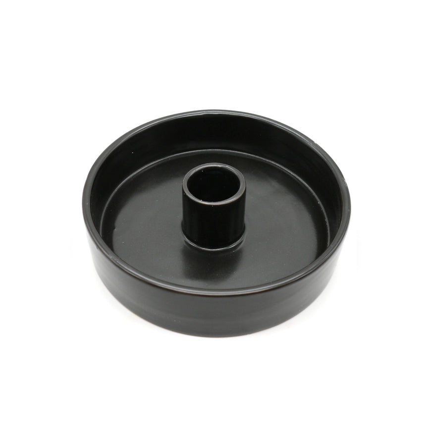 Sort keramisk Palo Santo holder til smudging og aromaterapi