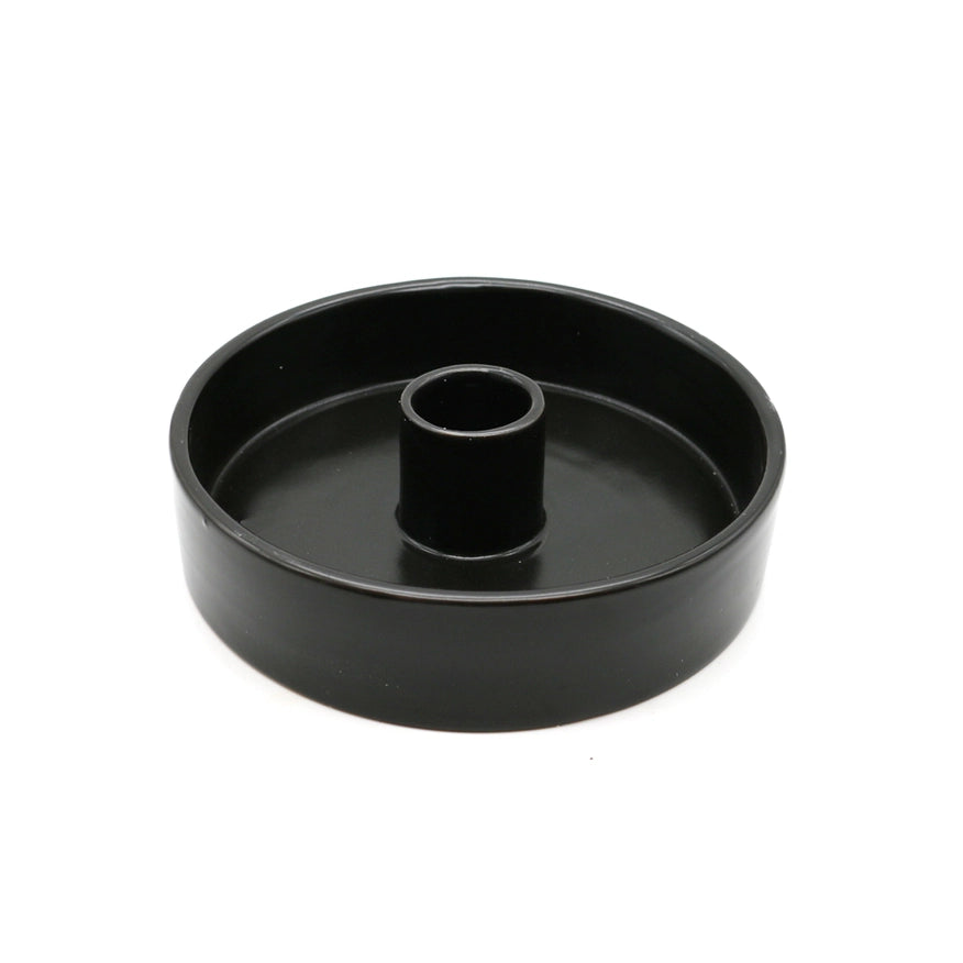 Sort keramisk Palo Santo holder til smudging og aromaterapi
