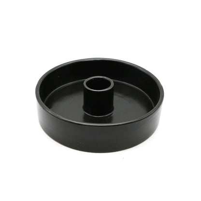 Sort keramisk Palo Santo holder til smudging og aromaterapi