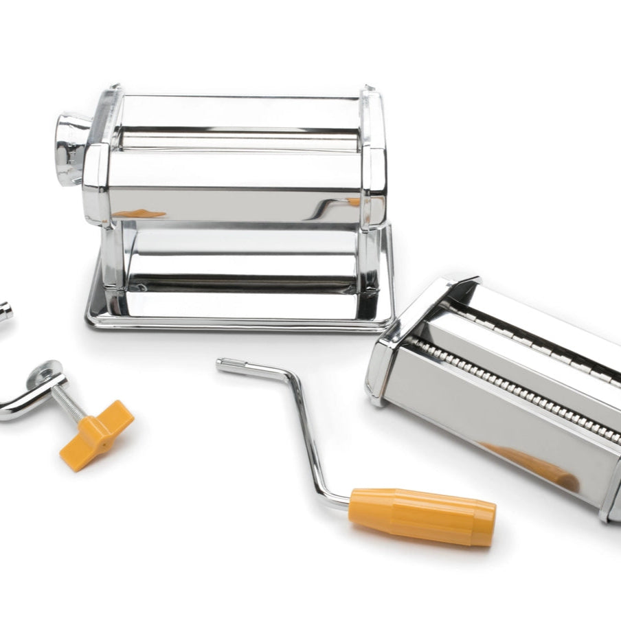 rustfri manuell pasta maker til italiensk køkken