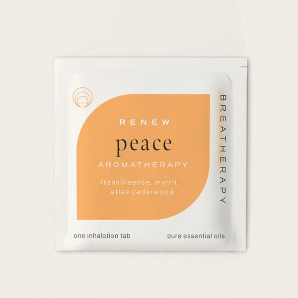 Aromaterapi Plaster - Renew &amp; Peace, 3 stk, afslapning, æteriske olier