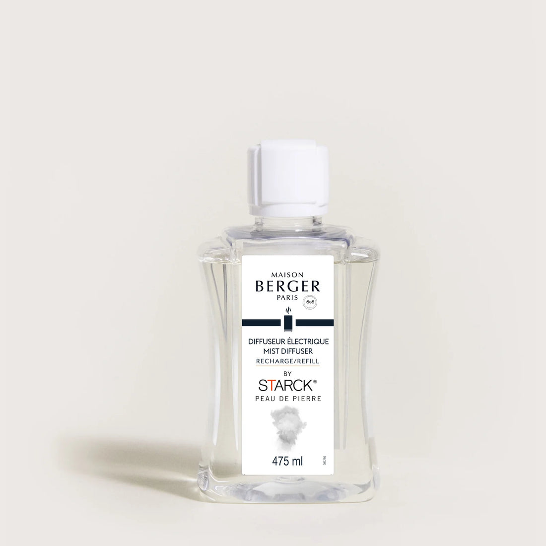 Refill diffuser m. Philippe Starck Peau de Pierre, 475ml, hjemmeduft