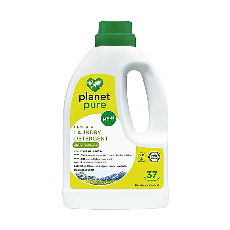 Økologisk vaskemiddel med frisk - Alpine Freshness, miljøvenligt vaskemiddel til tøj