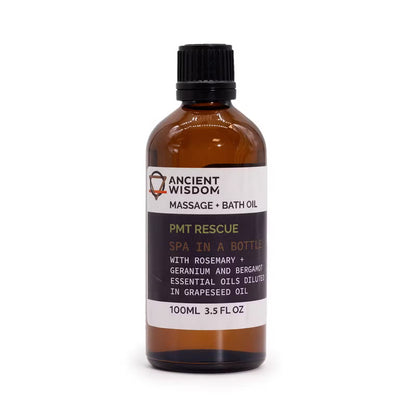 PMT Rescue massageolie | Rosmarin &amp; geranium