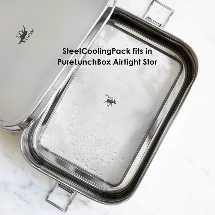 PureLunchBox Airtight | Madkasse - rustfrit stål