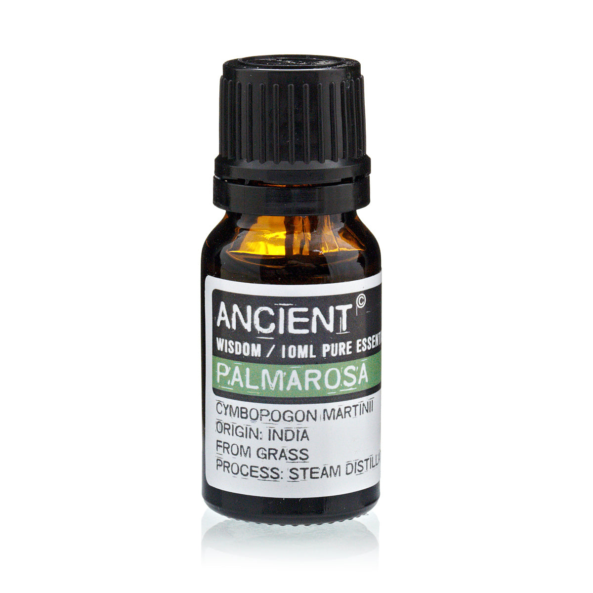 Økologisk palmarosa æterisk olie 10 ml fra Indien