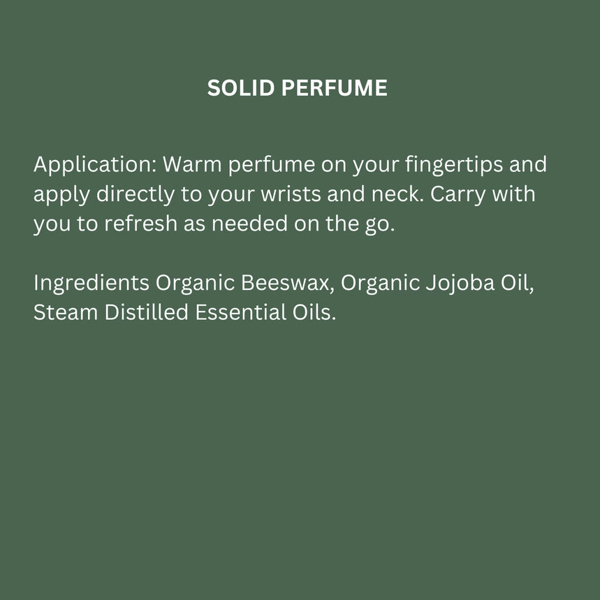 Solid parfume Redwood Mist