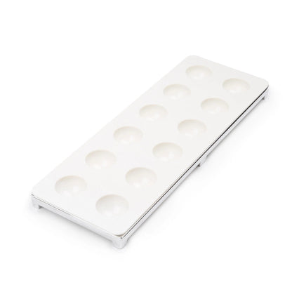 Hvid ravioli form i silikone til pasta