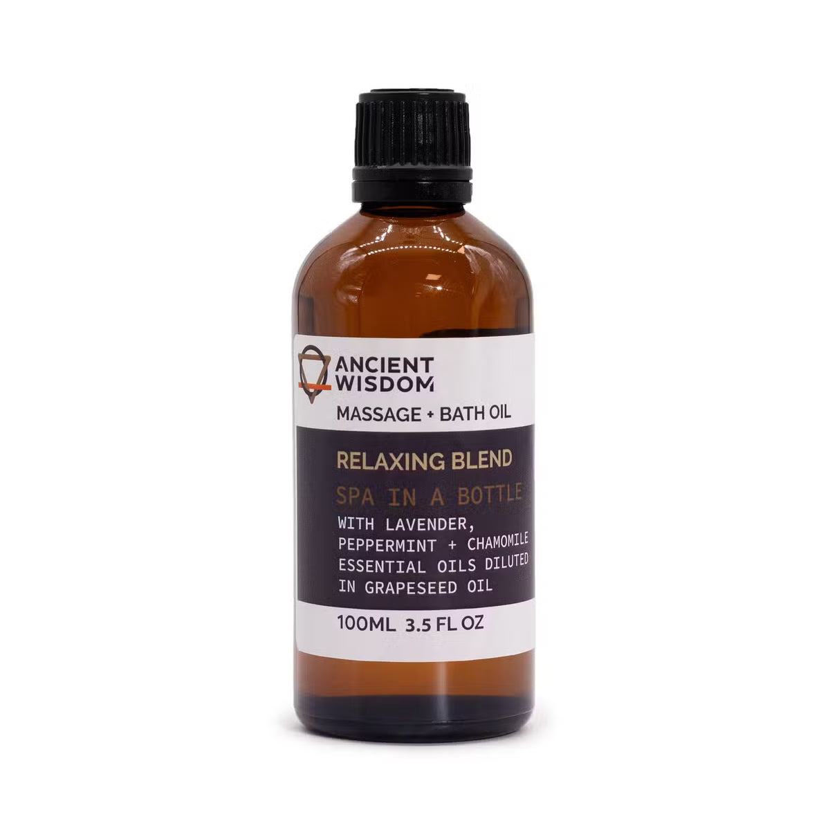 Relaxing massageolie | Lavendel, pebermynte &amp; kamille