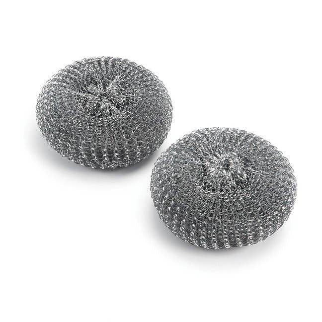 Rustfri mesh scrubber til grill og rengøring
