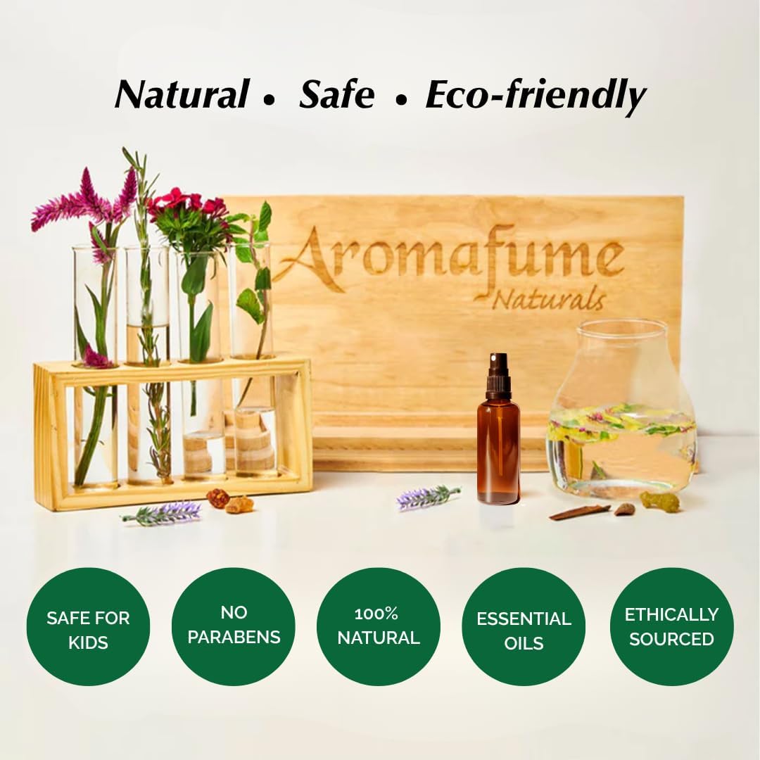 Naturlig aromafume spray med lavendelduft til hjemmet