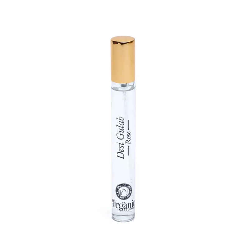 Desi Gulab Rose rumspray, 12 ml, naturlig rosen duft
