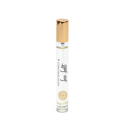 Roomspray med Bergamot &amp; Sea Salt, elegant design, 12 ml, hjem og bolig