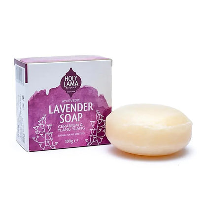 Sæbe med lavendel, geranium &amp; ylang ylang