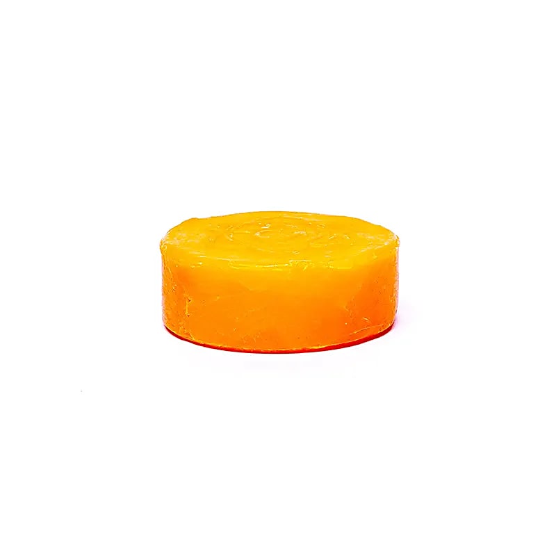 Orange, håndlavet, naturlig, vegansk chakra sæbe, til kropspleje
