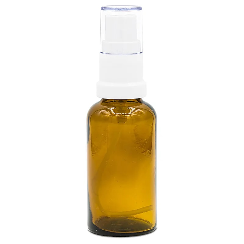 Brun glas sprayflaske 30 ml til æteriske olier