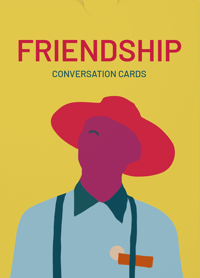 Samtalespil Friendship fra SNAK aktivitets kort til venskab