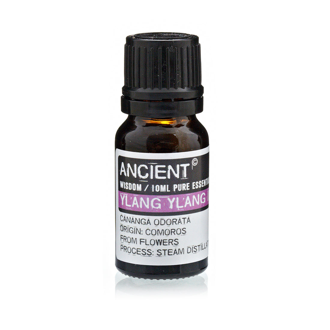 Ylang Ylang æterisk olie 10 ml fra Comorerne, dampdestilleret, til aromaterapi og massage