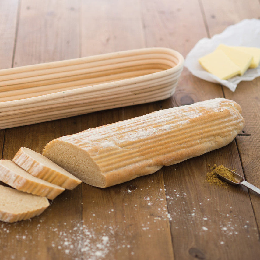 Hævekurv baguette – original banneton til surdej &amp; brød