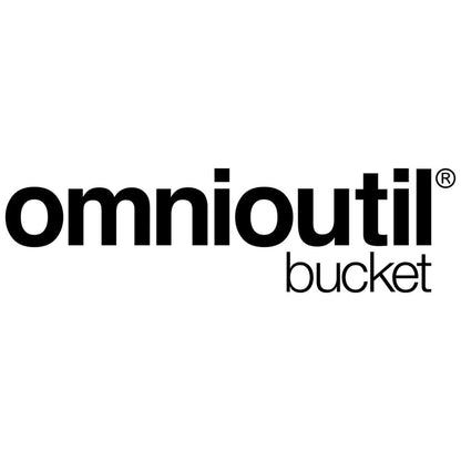 Omnioutil logo med sort tekst på hvid baggrund
