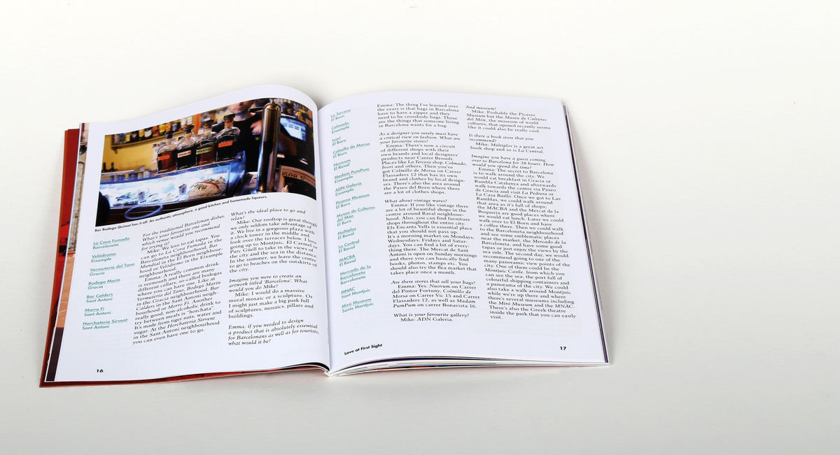 New Mags - Coffee Table book &amp; Rejseguide - Barcelona Hotspots