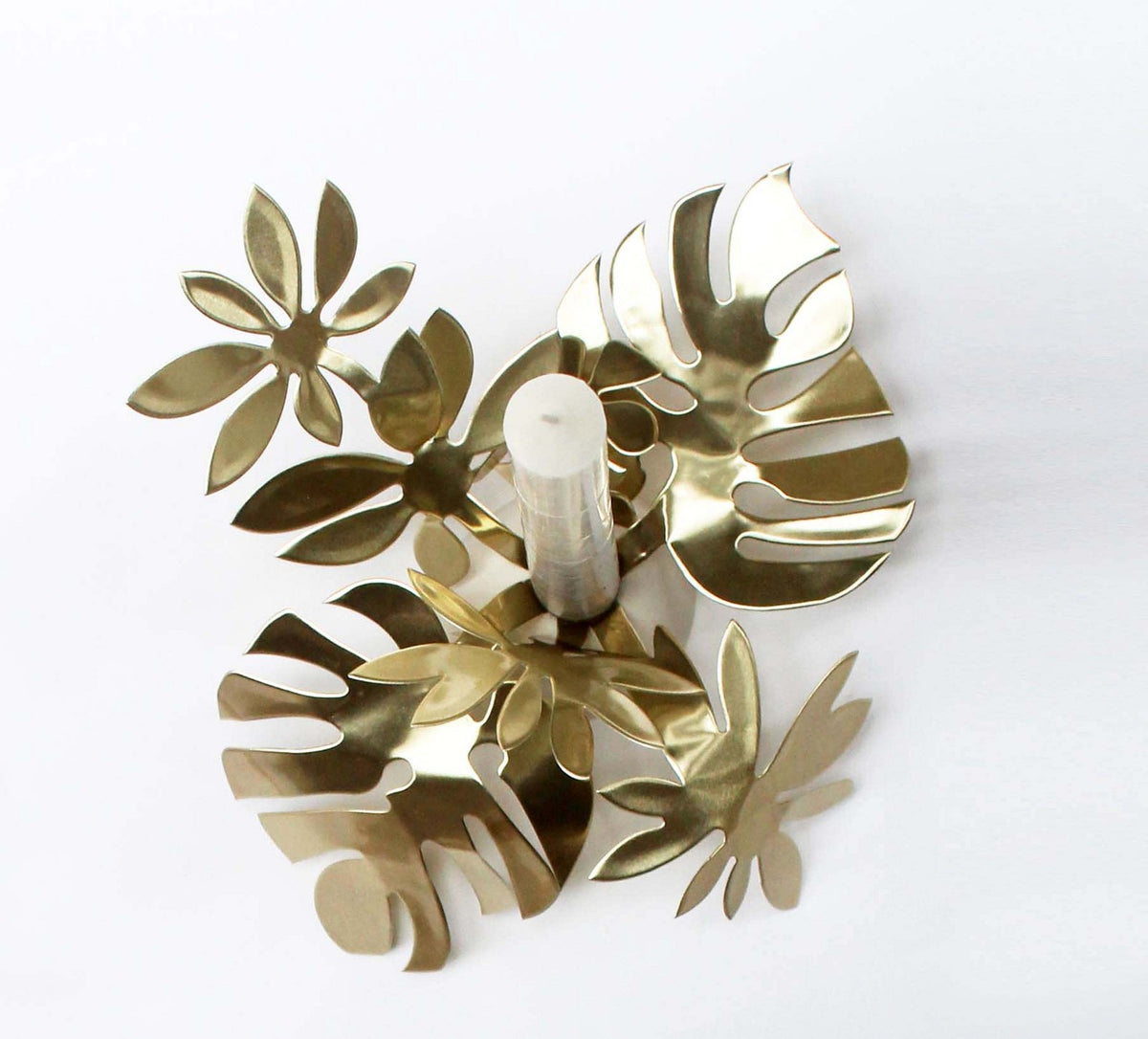 Lys manchet &amp; dekoration til lystager - Recycled metal - Mo Man Tai