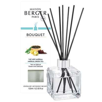Maison Berger duftpinde med Imperial Green Tea, Cube flakon, hjem &amp; have, duftdiffuser