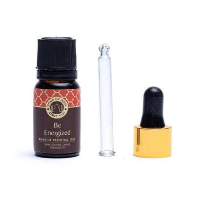 Be Energized Æteriske olier, økologisk - Sød Appelsin, Citron &amp; Patchouli - 10ml