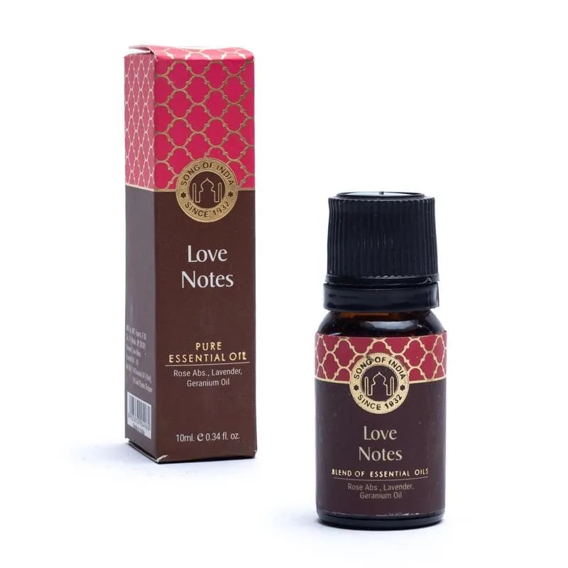 Love Æteriske olier, økologisk - Rosen, Lavendel &amp; Geranium - 10ml