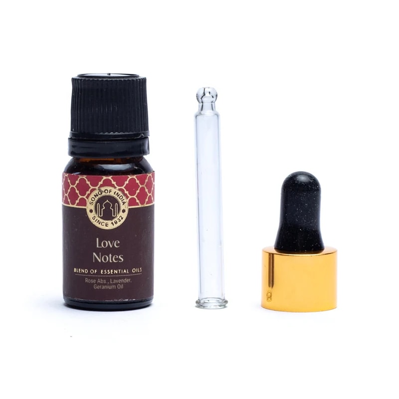 Love Æteriske olier, økologisk - Rosen, Lavendel &amp; Geranium - 10ml