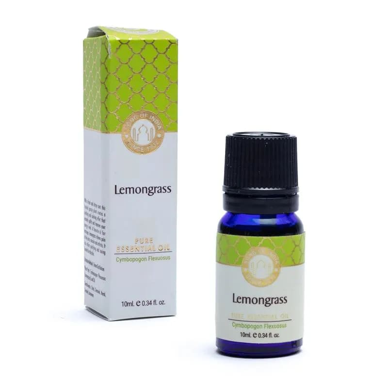 Citrongræs Æterisk olie, økologisk - Uplifting & Insektbeskyttelse - 10 ml